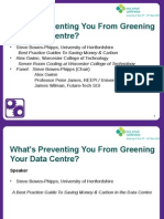Whats Preventing You From Greening Your Data Centre