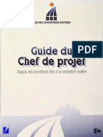 Guide Du Chef de Projet - Conception Routiere