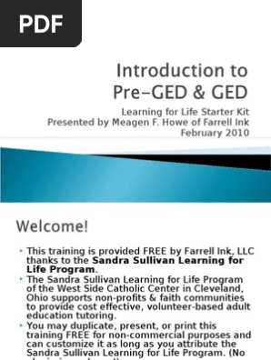 Introduction to Contemporary's Pre-GED & GED