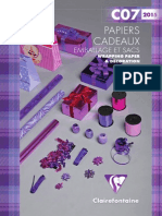 253281673 Clairefontaine c07 Papiers Cadeaux