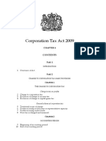 UK Corporation Tax Act 2009