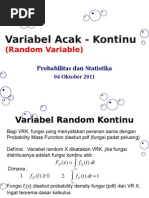 09 Variabel Acak - Kontinu