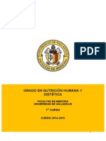 Nutricion Humana y Dietetica - Guia 1 2014-2015