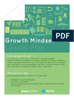 FINAL Growth Mindset Lesson Plan