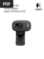 Logitech Hd-Webcam-C270 PDF