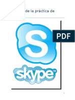 Reporte de La Práctica de Skype