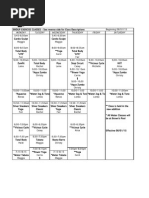 2015 Group Ex Schedule