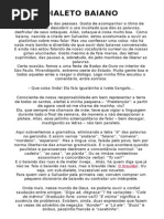 Dialeto Baiano Seminário