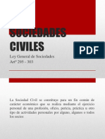 Sociedades Civiles