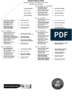 Schedule For Day 7: Saturday, 30 May, 2015 Revised (Court Change)