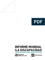 Informe Mundial sobre la Discapacidad