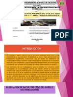 Negociacion de Pacto Colectivo Del Goreu y Sus Trabajadores- Diapositivas