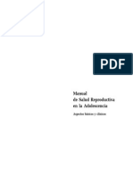 Manual Salud Reproductiva Adolescencia