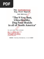 Download Confidential Dog Food Report by Tazda SN26706904 doc pdf