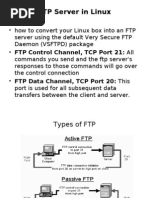 FTP Server in Linux