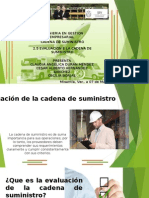 Evaluación de La Cadena de Suministros