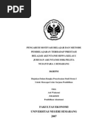 Download Pengaruh Motivasi Belajar Dan Metode Pembelajaran Terhadap Prestasi by RIfrianssya SN26707467 doc pdf