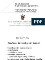 ANÁLISIS DE DISCURSOS SOBRE INTENTOS DE SUICIDIO