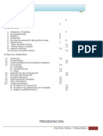 Politica Fiscal y Tributaria Final