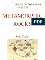 The Language of The Earth - Part Iii: Metamorphic Rocks