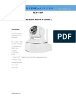 0.3megapixel Wireless IP Camera With P2P Function NCL614W