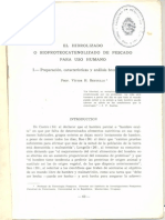 El Hidrolizado o Bioproteocatenolizado