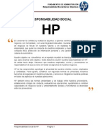 Responsabilidad Social HP