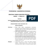 PERDA Kabupaten Ketapang No 9 Tahun 2011 "Tentang Rencana Pembangunan Jangka Menengah Daerah Kabupaten Ketapang Tahun 2011 - 2015"