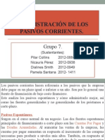 Administración de Los Pasivos Corrientes (DIAPOSITIVA)