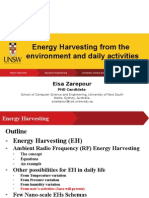 Harvesting Energy from Daily Activities and the Environment