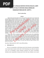 Download Perancangan Aplikasi Sistem Otomatisasi Lampu Menggunakan Sensor Gerak Berbasis Mikrokontroler PIC 16F877A Patriot Lumbanraja Copy by Ezhar Savero Roman SN267087477 doc pdf