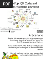 Download Mixed Up - Visible Thinking Routines and QR Codes by Jim Tuscano SN267088205 doc pdf