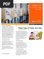 voter newsletter