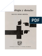 Criminologia y Derecho Romo Medina Unam (Libro)