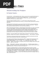 Download Misunderstandings Mar Workplace by Timothy Chambers by timdocs SN267098 doc pdf