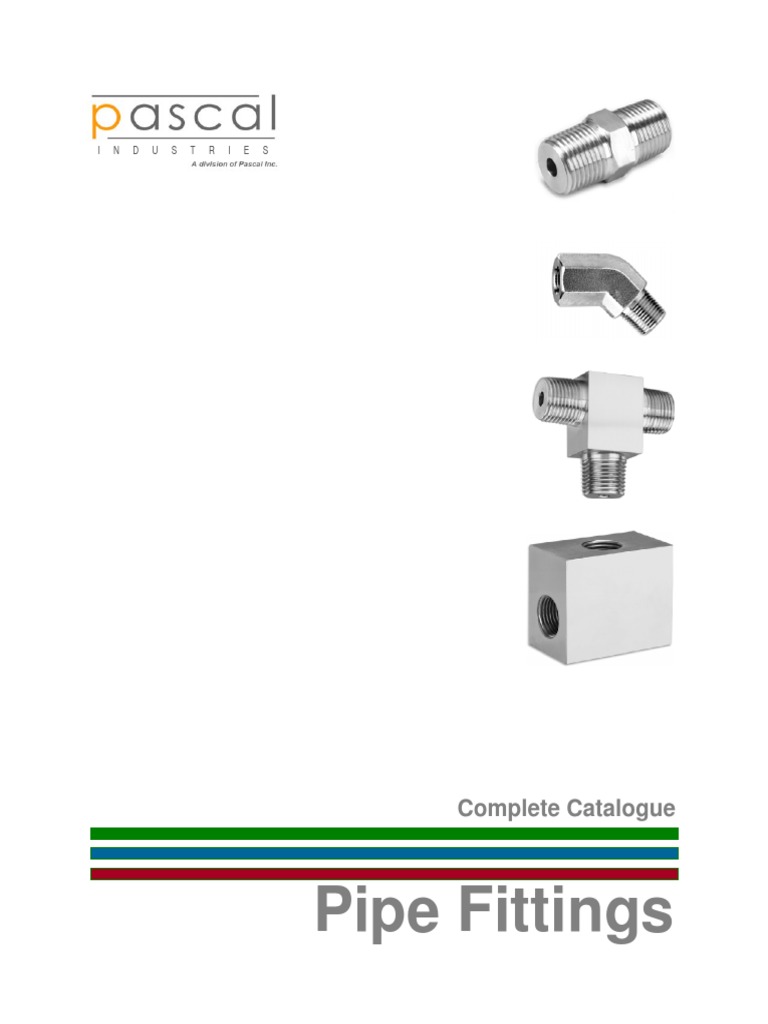 Pascal Industries Pipe Fittings Catalogue | PDF | Pipe (Fluid ...