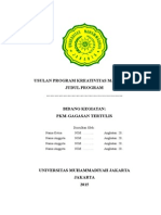 Kerangka Proposal PKM GT 2015