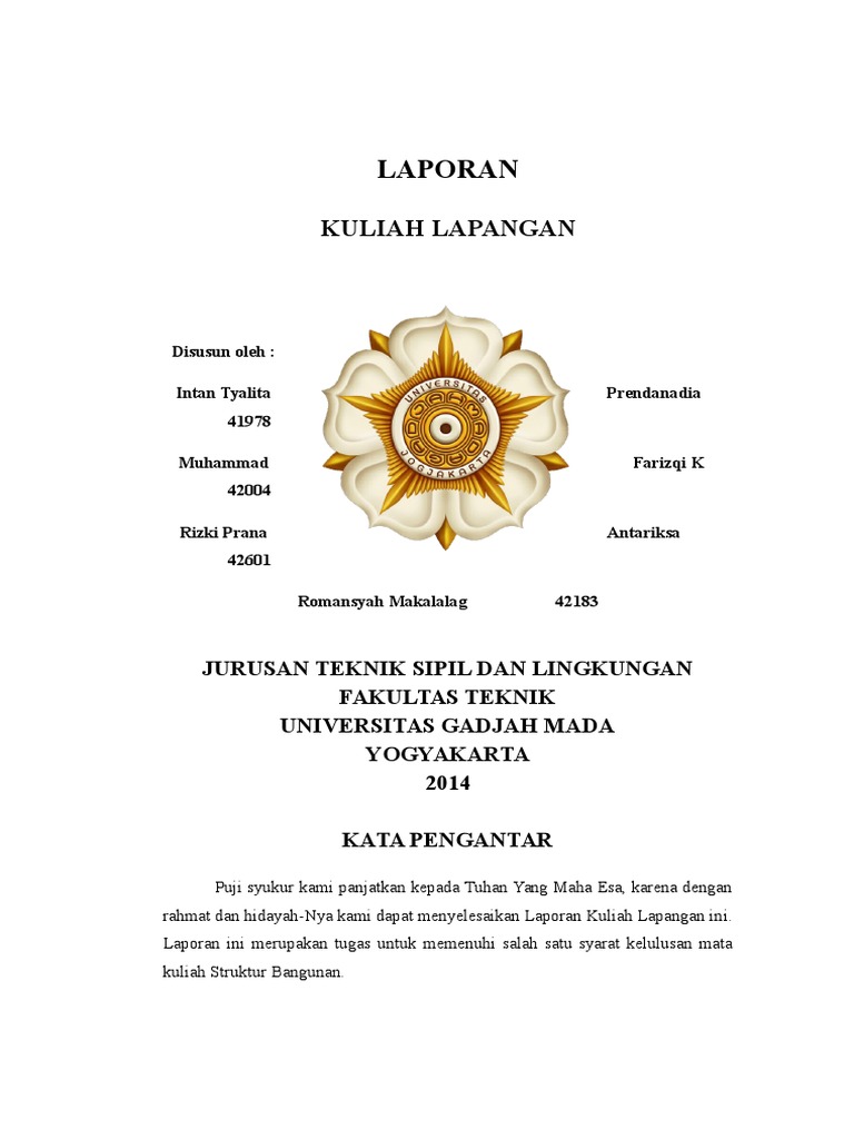 Laporan Kuliah Lapangan