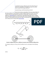 Is There A Way To Estimate The Drag Coefficient Using Thin Airfoil Theory