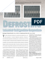 Defrosting Ind. Refrigeration Evaporators