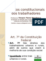 Aula 2. Direitos constitucionais dos trabalhadores.pptx
