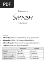 Download Spanish Grammar Reference by Justin Morgan SN2671175 doc pdf
