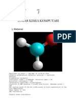 Kimia Komputasi Metanal