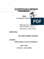 Esquema Memoria Descriptiva