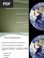 (1) Ciências Naturais - 8º Ano - Ecossistemas