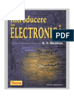 K F Ibrahim Introducere in Electronica PDF