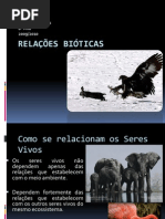 Ciências Naturais - 8º Ano - Relações Bióticas