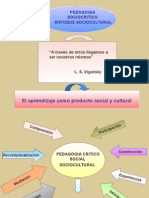Pedagogia Enfoque Sociocultural Enfoque Sociocritico 130710022701 Phpapp01