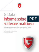 Informe Malware G Data Enero-Julio 2009