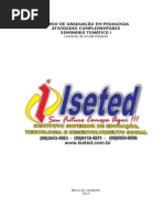 APOSTILA SEMINARIO TEMÁTICO I